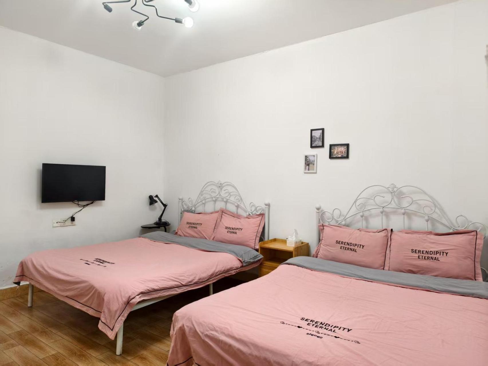 Lin Jiang Apartment Kanton Exterior foto